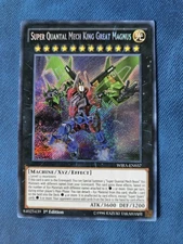 Super Quantal Mech King Great Magnus WIRA-EN037 1st Edition Secret Rare Nm
