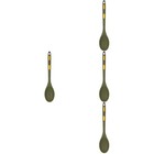 4pcs Multifunktions-Kochlöffel tragbarer Suppenlöffel Haushalt Silikonlöffel