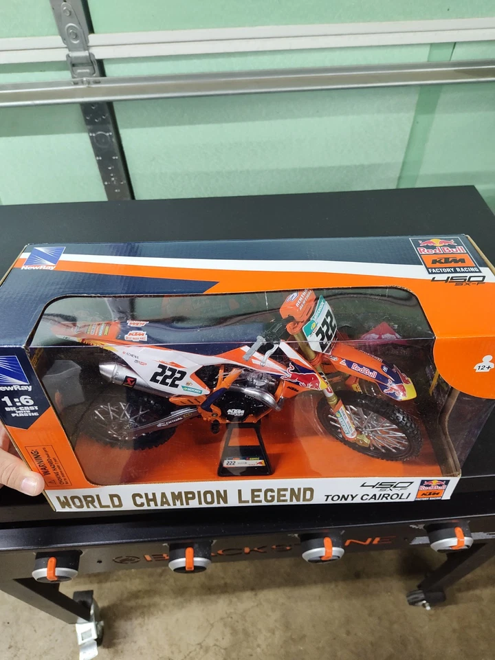 Tony Cairoli World Champ Edition 1:6 Ktm New Ray Foto 2 de 2