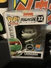 TMNT Leonardo Funko Pop 32 Chase PX Exclusive Comics Black and White