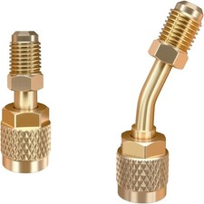 Straight Adapter Angled Adapter, R410A Adapter Mini Split Adapter 5/16" Female