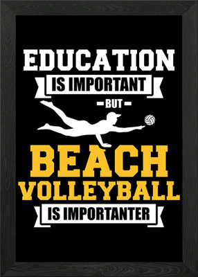 #ad #ad Education is important but Framed Wall Art Poster Canvas Print Picture GBP 29.95