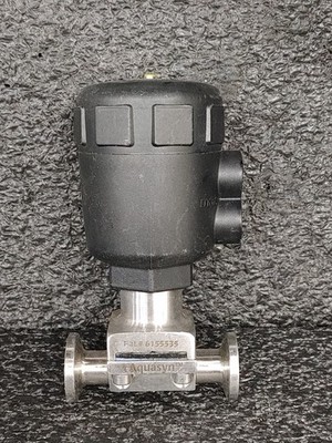 AQUASYN ASME BPE .50'' 316L-SS SF2 Actuated Diaphragm Valve