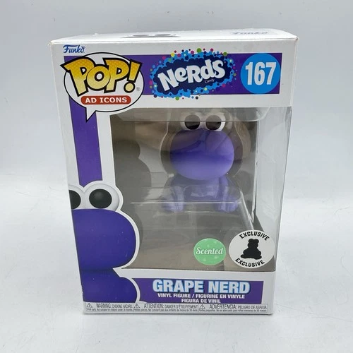 Funko Pop Ad Icons NERDS #167 Grape Nerd Scented Exclusive Vinyl Figure NEW