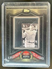 2009 Topps Babe Ruth Legends of the Game Framed Stamps #8/90 Yankees
