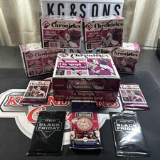 LOT - 2020 PANINI CHRONICLES BASEBALL 2-Hobby + 4-Blaster Boxes + 2 Pks + Bonus!
