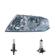 Halogen Scheinwerfer rechts H1 glasklar für Skoda Octavia II Combi inkl. Lampen