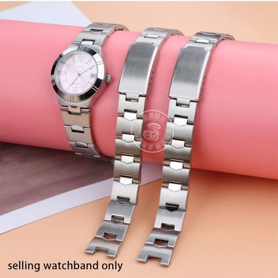 14mm Stainless Steel Watch Band Strap For Casio LTP-1241D-4A Bracelet + Tools