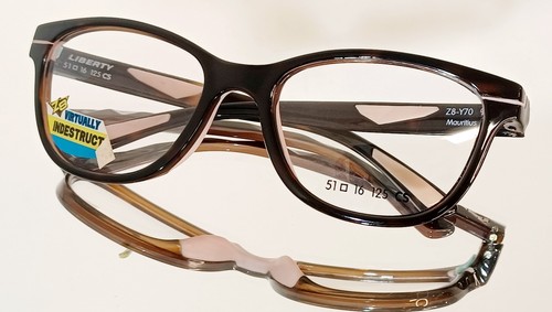 LIBERTY SPORTS Z8-Y70 921 Eyeglasses TORTOISE/ROSE New Plastic 51-16-125 Kids - Picture 2 of 13