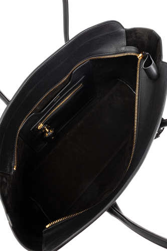 TOM FORD Black Leather Shoulder Bag New & Authentic - Picture 4 of 5