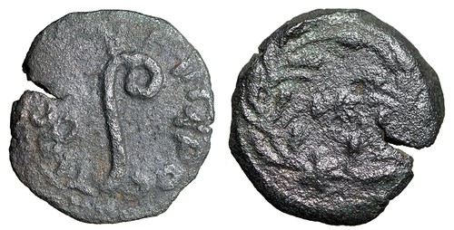 PONTIUS PILAT Judäische Münze mit Echtheitszertifikat Jesus Kreuzigung ZERTIFIZIERT attraktiv LITUUS - Bild 3 von 5