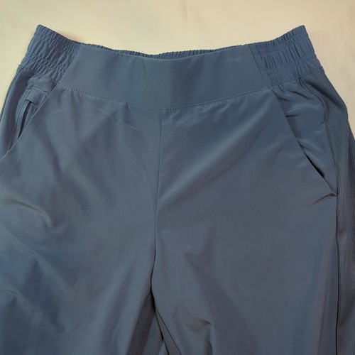 Athleta Women's Venice Jogger Pants Blue Ankle Activewear Casual 4 Textured - Picture 5 of 13