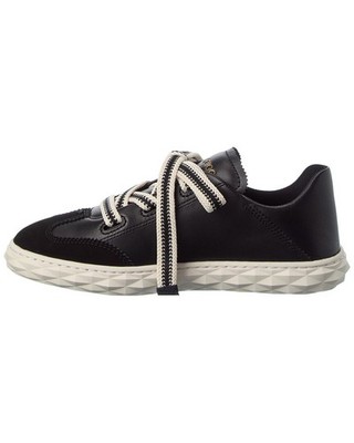 Jimmy Choo Diamond Light Flex/F Leather Sneaker Women's Black 36