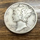 1941-S MERCURY SILVER DIME ACTUAL COIN Get More Today & Save Shop Here Buy Here
