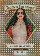 AMBER BALCAEN 2025 UPPER DECK GOODWIN CHAMPIONS ORANGE DOTS #74 #286/399