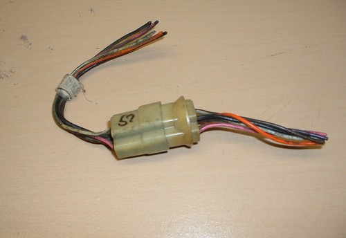 1957 Chevy Under Dash Wire Harness to Taillight Harness Connector Plug Pigtail