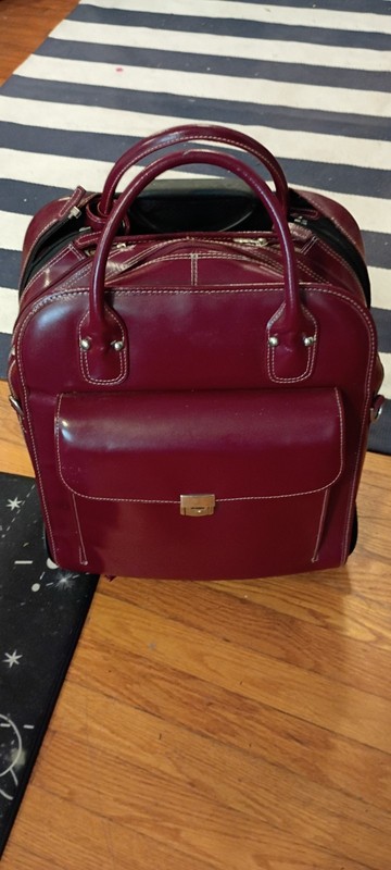 MKLein Edgebrook Wheel Laptop Briefcase