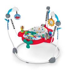 Ocean Explorers Airplane Adventure 2-In-1 Interactive Activity Jumper with Light