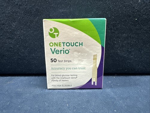 OneTouch Verio Blutzuckerteststreifen 50 Karat Ablaufdatum 5/26 - Bild 1 von 6