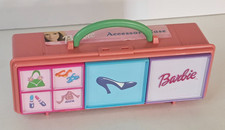 Vintage Barbie Accessory Case Classic Organizer With Drawer Bins