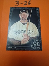 2019 Topps Allen & Ginter X - Todd Helton #105 Two Cards