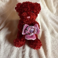 Dan Dee Collectors Choice Red Teddy Bear Plush Soft 10 Inch Stuffed Animal Toy