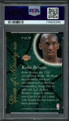 その他 1996-97 Flair Showcase #4 Class of 96' 1996-97 Flair Showcase - Class of Ninety-Six Kobe Bryant #4