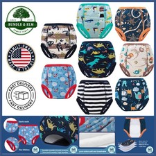 Stretchy Potty Training Underwear for Kids, 8 Count, Soft Cotton Fabric