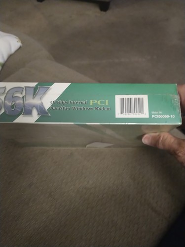 56K Internes Daten/Fax Modem PCI Version Windows Neu Versiegelt Software Enthalten - Bild 2 von 4