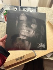 Ariana Grande Petal Vinyl Translucent Pearly White LP SIGNED NEW IN HAND