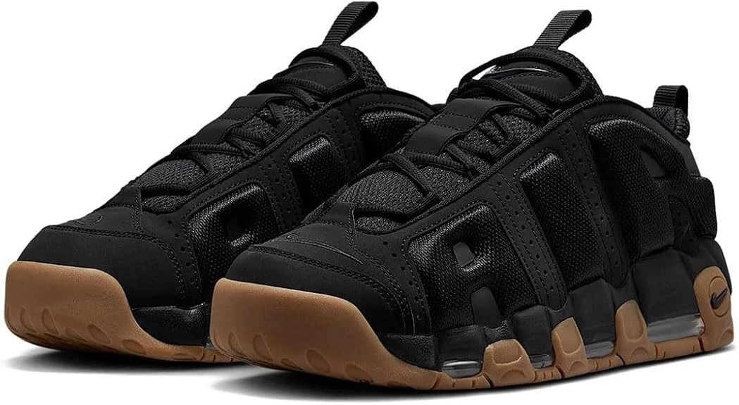 Nike Air More Uptempo Low Black Gum for Sale | Authenticity