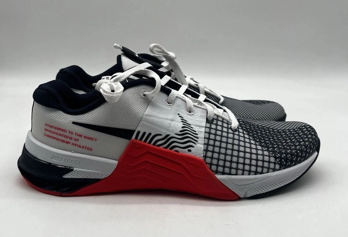 Nike Metcon 8 White Crimson Obsidian for Sale | Authenticity  display picture 1