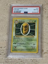 Kakuna [1st Edition] #33 Precios | Pokemon Base Set | Tarjetas de