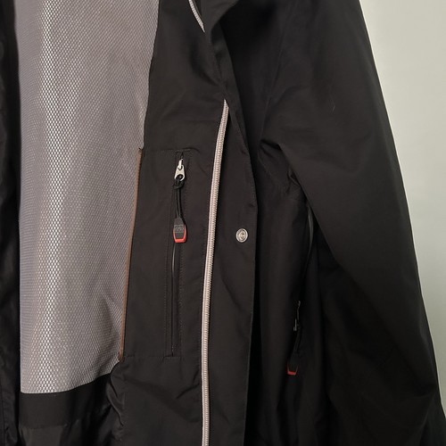Zegna Size XXL Sport Tech Black iJacket Stereo System Coat, Wind Rain Resistant - Picture 14 of 24