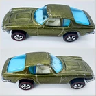 Hot Wheels Redline Olive HK 69 Maserati Mistral White Interior Nice HTF