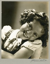 Shirley Temple Little Miss Broadway Original Vintage Oversize Photograph Hurrell