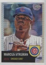 2022 Topps Chrome Platinum Anniversary Prism Refractor Marcus Stroman #27 sq1