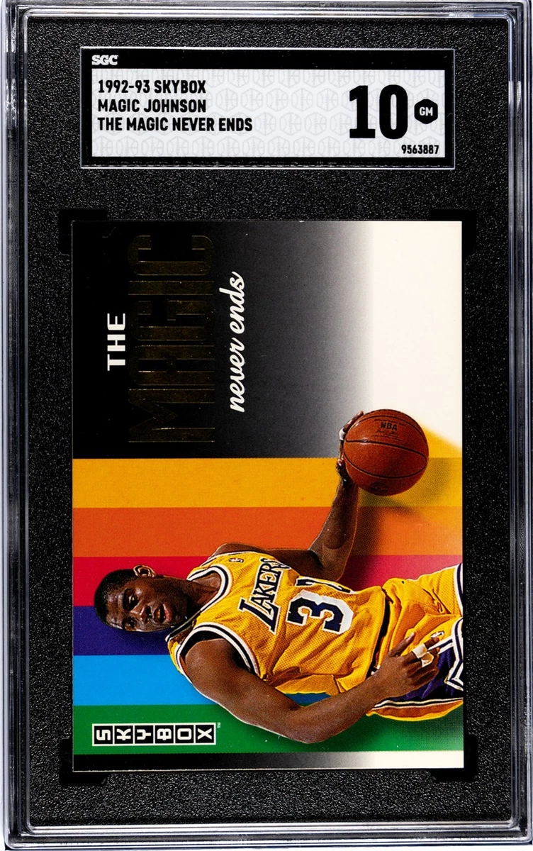 Magic Johnson 10 Graded Basketball Sports Trading Cards