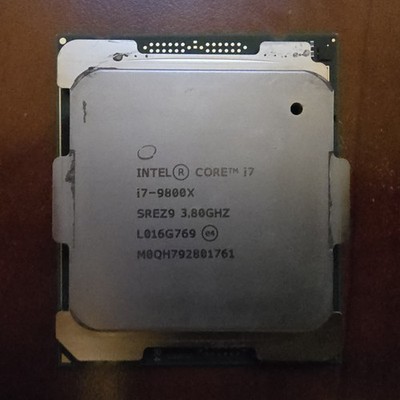 Intel Core i7-9800X 3.8 GHz Eight-Core LGA 2066 Processor