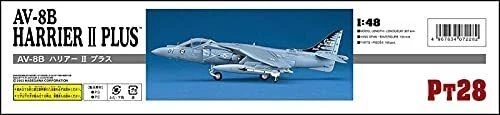 Hasegawa Scala 1/48 US Marine Corps AV-8B Harrier II Plus Kit modello in... - Immagine 3 di 4