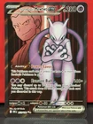 Pokémon TCG Destined Rivals Team Rockets Mewtwo EX Ultra Rare Card 213/182