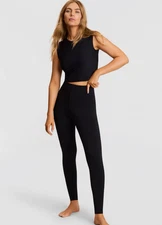 NWT Commando Butter Luxe Legging Black Modal Blend SZ M