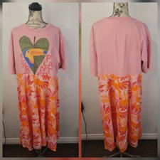 Farm Rio Anthropologie Tropical Midi Dress Womens Medium Birds Toucan Floral