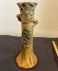 Vintage 1920’s Weller pottery woodcraft tree trunk vase.