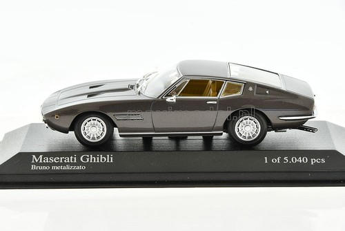 MASERATI Ghibli Brown metallic 1969 1/43 MINICHAMPS 400123320 - Picture 2 of 5