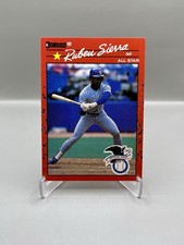1990 Donruss - Ruben Sierra #673 All-Star Game Performance on Back