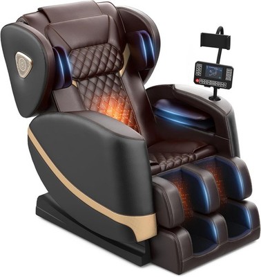 Massage Chair Full Body, Zero Gravity Massage Chair with 10 Fix Rollers, Airbags
