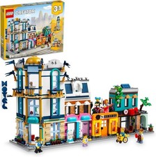 LEGO Creator Main Street 31141 Building Toy Set, 3 in 1 Features a City... 
