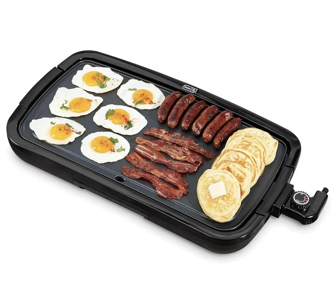 Electric Griddle, Ceramic Nonstick 20"x10.5" Cook Surface, White
Opens in a new window or tab