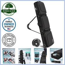 Padded Snowboard Bag with Wheels Extendable Ski Gear Carrying Travel